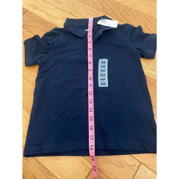 NWT Old Navy, little boys short sleeve navy blue polo shirt size XS (5) - Picture 7 of 7